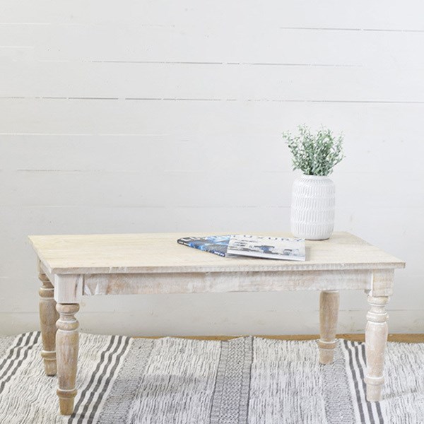 White Washed Wood Coffee Table The, Paint A Coffee Table White
