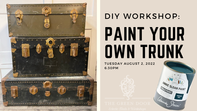 DIY Workshop: Paint Your Own Trunk